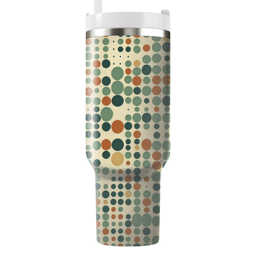 Retro Dot Matrix Tumbler Cups