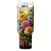 Garden Delight Floral  Decorative Tumblers