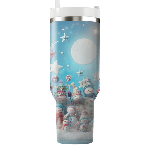 Winter Whimsical Wonderland  Personalized Tumblers