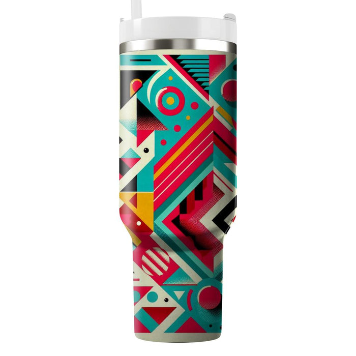 Bold Retro Patterns  Custom Tumblers