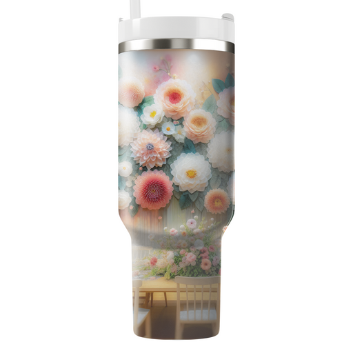 Spring Awakening Blooms  Personalized Tumblers