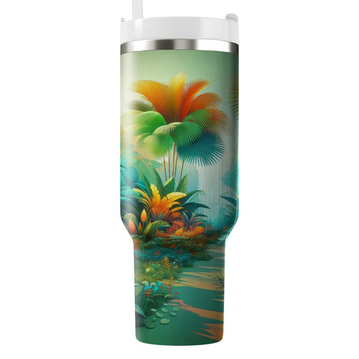 Vibrant Jungle  Tumbler Cups