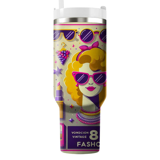 Vintage Fashion  Tumbler Cups