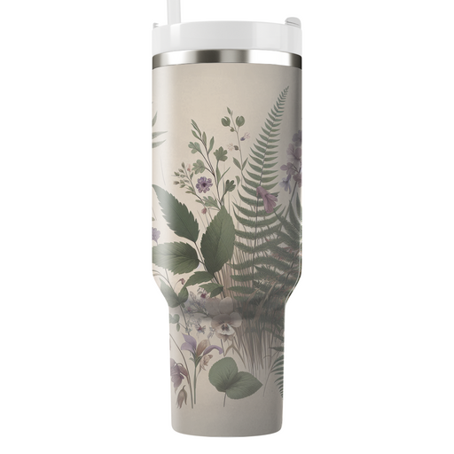 Forest Floral Whispers  Unique Tumblers