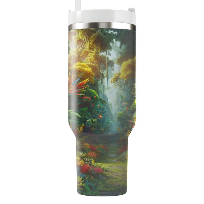 Jungle Bloom  Custom Tumblers