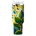 Lively Leafy Vibes  Decorative Tumblers