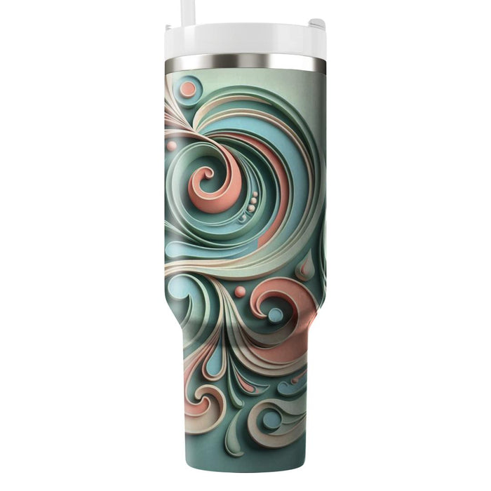 Peaceful Paisley  Unique Tumblers