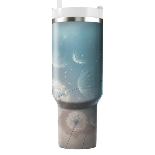 Whimsical Dandelion Dreams  Tumblers With Lids