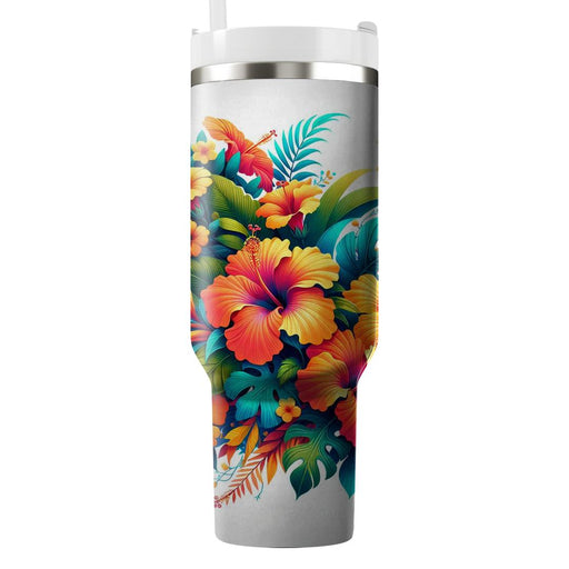 Tropical Spring Fling  Custom Tumblers