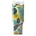 Abstract Leafy Shapes Decorative Tumblers