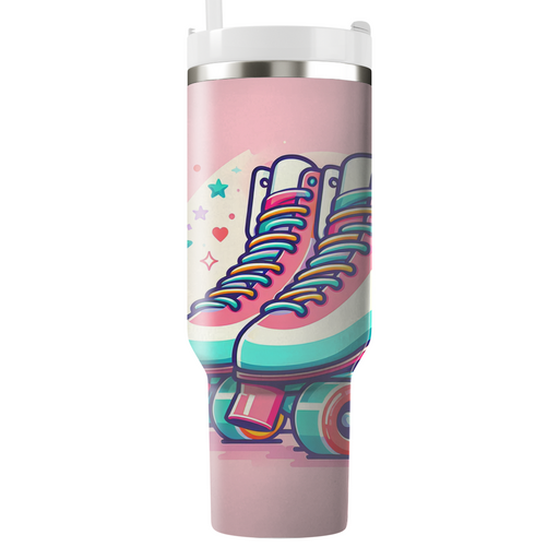 Retro Roller Skates  Tumbler Cups