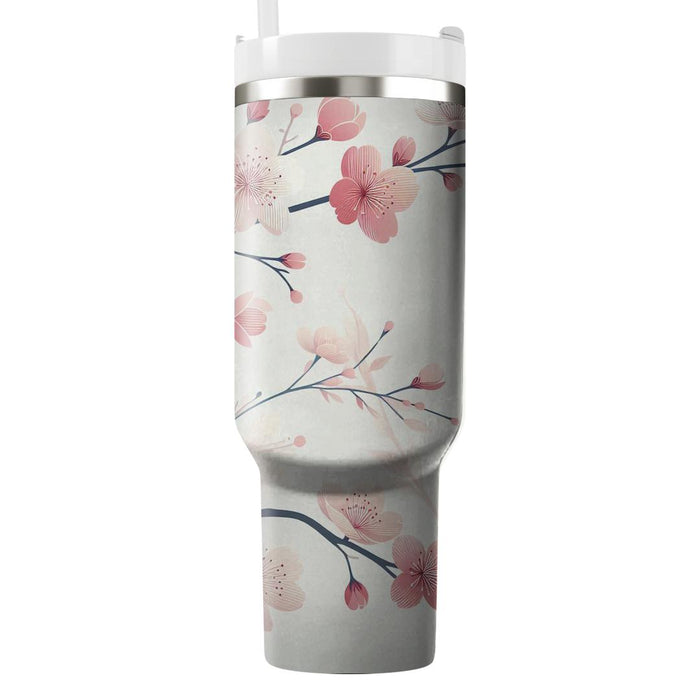 Whimsical Cherry Blossom  Decorative Tumblers