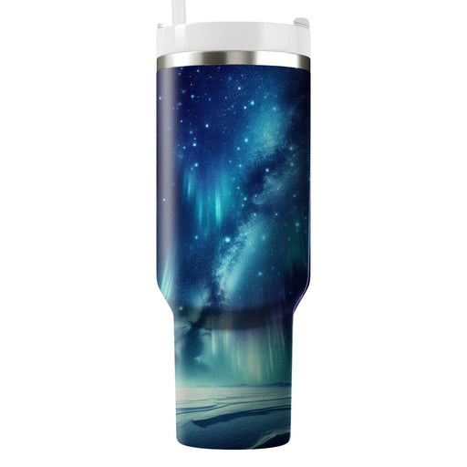 Winter Starry Skies  Insulated Tumblers