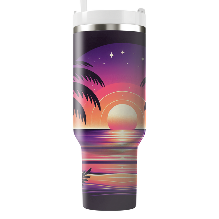 Sunset Beach Vibes  Tumblers For Gifts