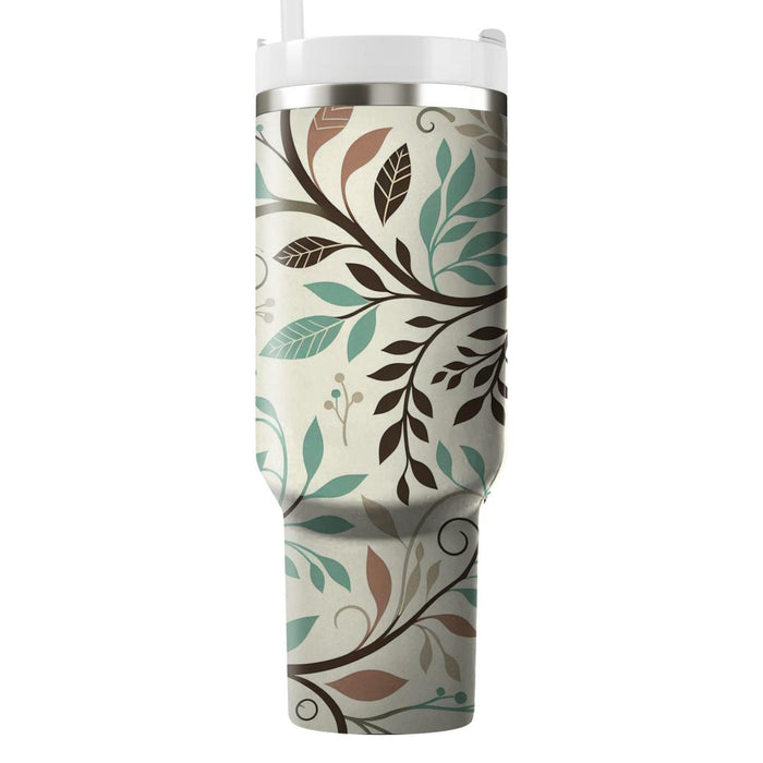 Whimsical Tree Branch Pattern  Custom Tumblers