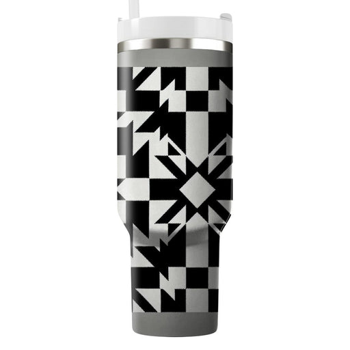 Timeless Houndstooth  Custom Tumblers