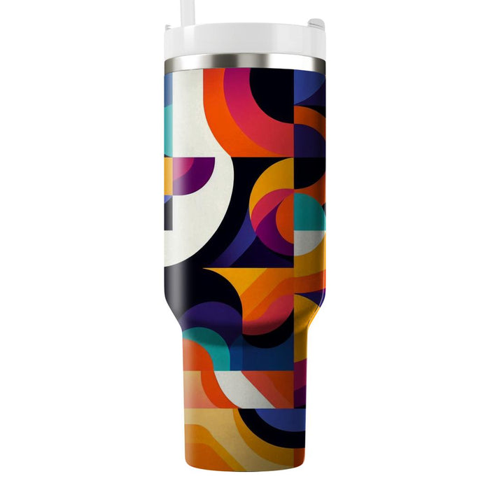  Geometric  Travel Tumblers