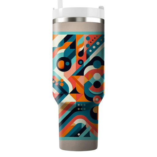 Bold Geometric Fun  Custom Tumblers