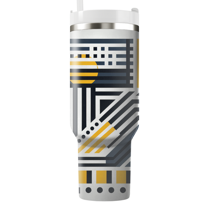 Bold Graphic Stripe  Unique Tumblers