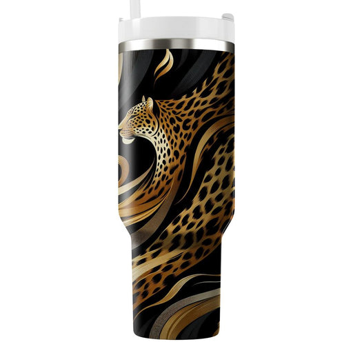 Wild Safari Leopard Spots  Custom Tumblers