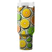 Sunny Citrus Slice Pattern  Personalized Tumblers