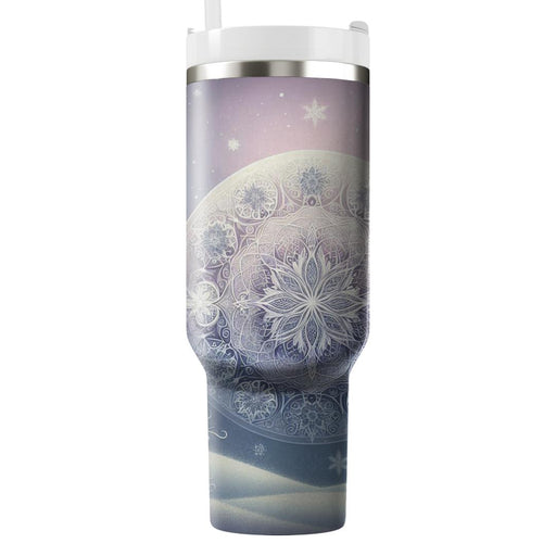 Winter Frosted Fantasy  Travel Tumblers