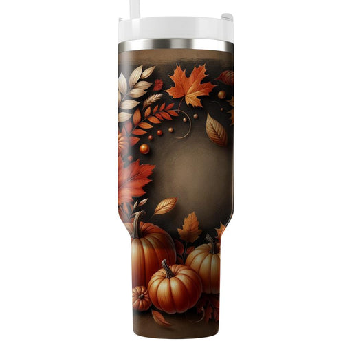 Glimmering Harvest - Autumn Festival  Decorative Tumblers