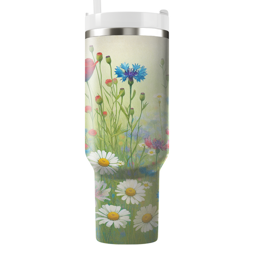 Wildflower Meadow Harmony  Insulated Tumblers