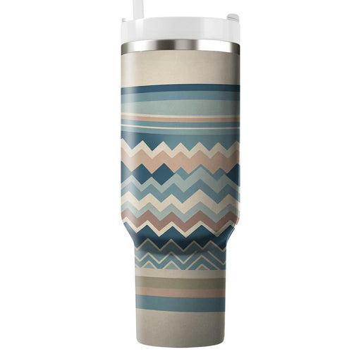 Zigzag Zen  Tumbler Cups