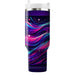 Retro Cosmic Waves  Insulated Tumblers