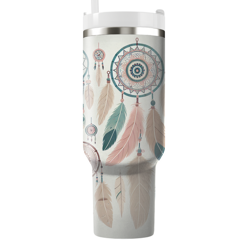 Boho Feather Dreamcatcher  Personalized Tumblers