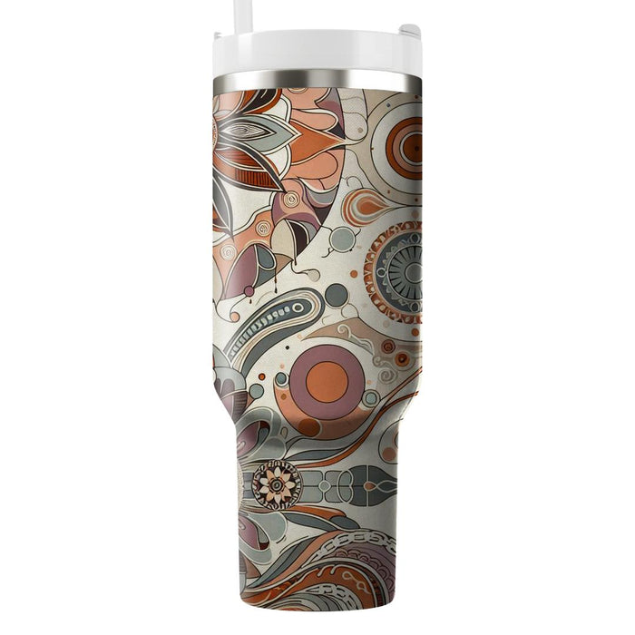 Free Spirit Paisley  Travel Tumblers