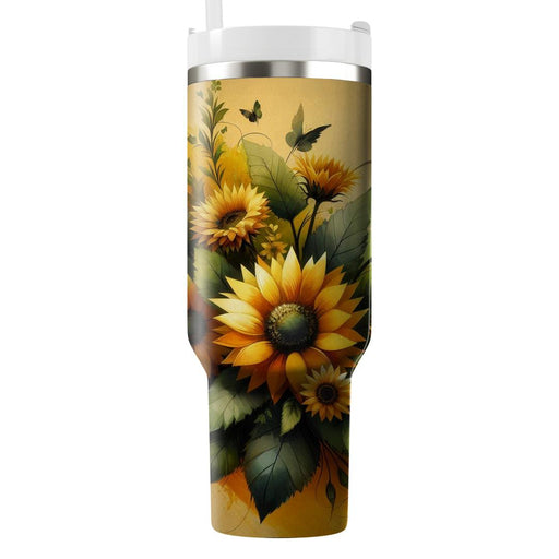 Sunflower Soiree - A Summer Harvest Festival  Decorative Tumblers