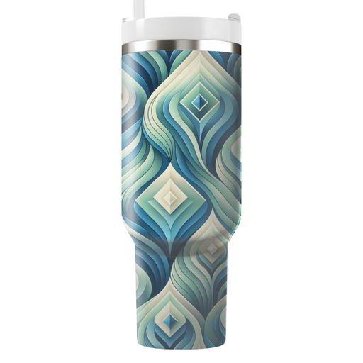 Radiant Diamond Flow  Decorative Tumblers