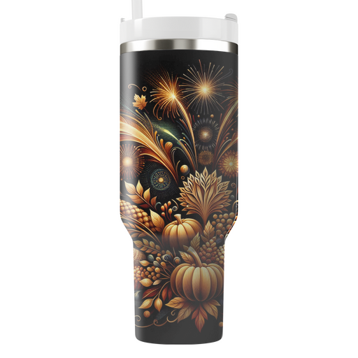 Joyful Reverie - A Thanksgiving And New Year Blend  Decorative Tumblers