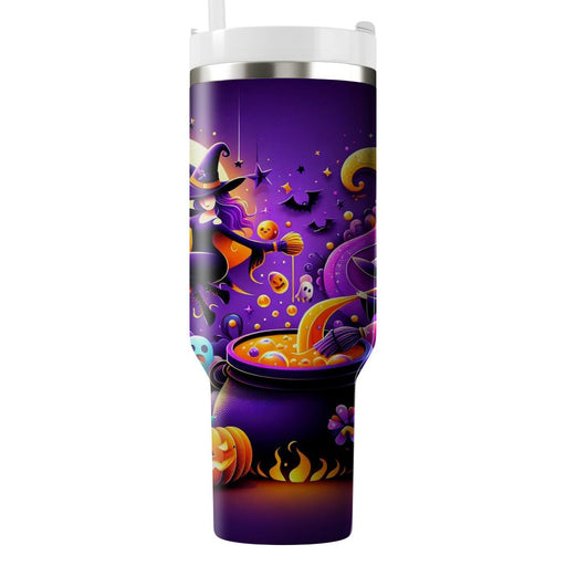 Whimsical Witches - Halloween Celebration  Tumblers For Gifts