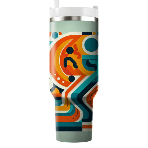 Vibrant Funk Fusion  Decorative Tumblers