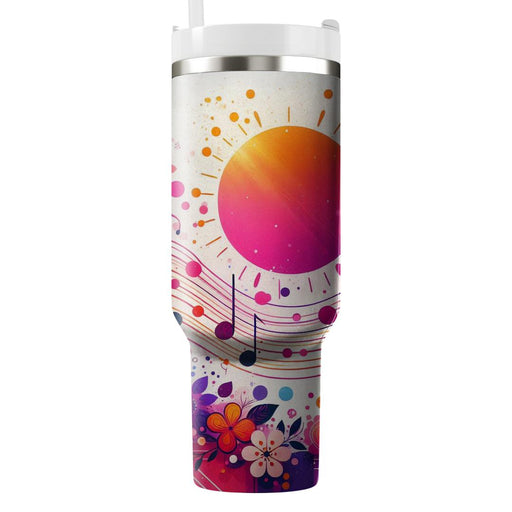 Vibrant Festival Vibes  Unique Tumblers