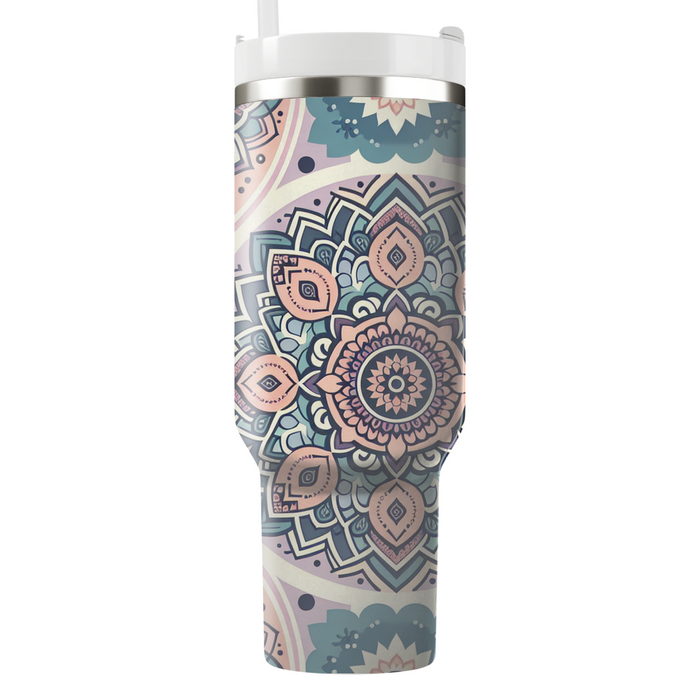 Floral Mandala  Insulated Tumblers