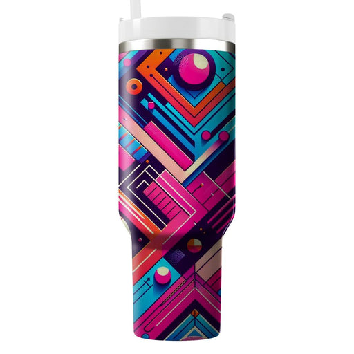 Funky Geometric Funk  Unique Tumblers