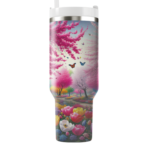 Spring Festival Of Blooms Decorative Tumblers