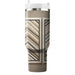 Sophisticated Chevron Chic  Tumblers With Lids