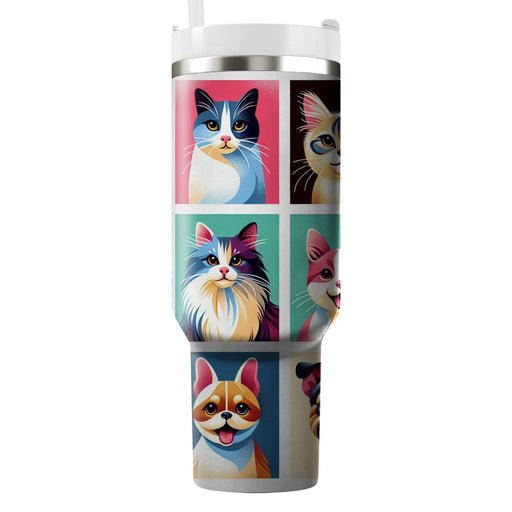 Artistic Pet Portraits  Personalized Tumblers