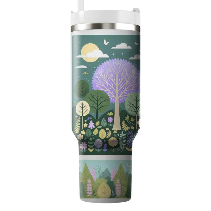 Whimsical Nature Walk  Custom Tumblers