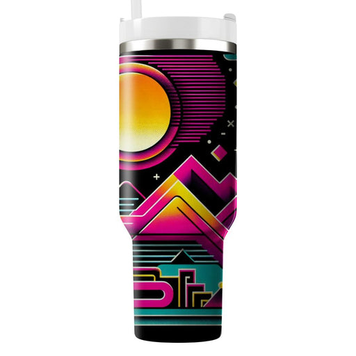 Neon Night Fever  Unique Tumblers