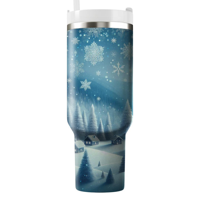 Winter Dreams - A Snow Day Celebration  Custom Tumblers