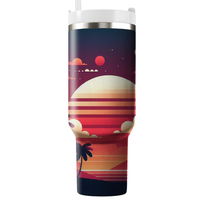 Sunkissed Skies  Unique Tumblers