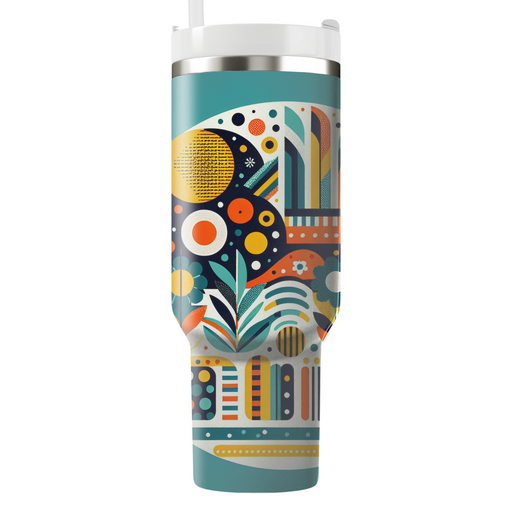 Nostalgic Pattern Play Travel Tumblers