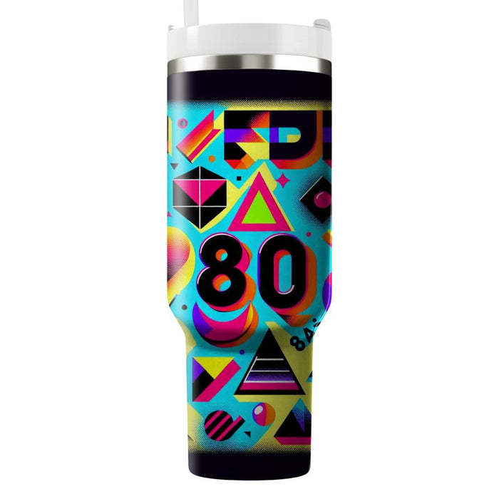 Radical 80s Shapes  Insulated Tumblers