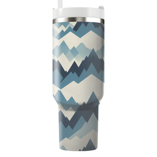 Mountain Range Silhouette  Insulated Tumblers